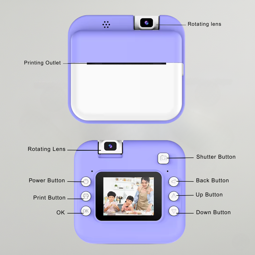 Eclipse: Instant Retro Print Camera