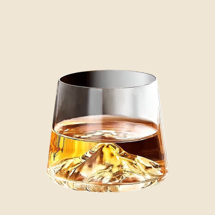 Japanese Mount Fuji Glass
