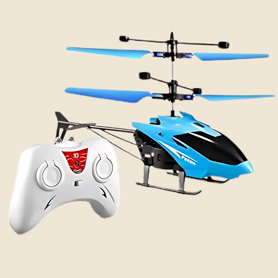 Remote Control Helicopter with Hand Gravity Sensor, Wireless RC Aircraft with Controller, USB Charging Cable