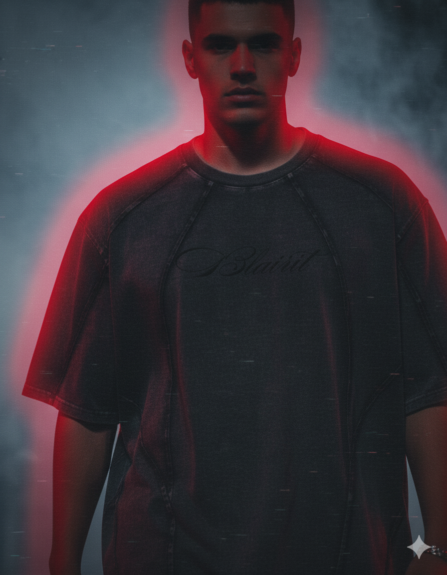 Grey matter Oversized Tee